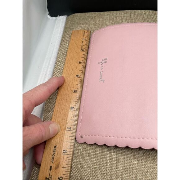 Lauren Conrad Life is Sweet Jewelry or Cosmetic Travel Case Case Pink - Picture 9 of 12